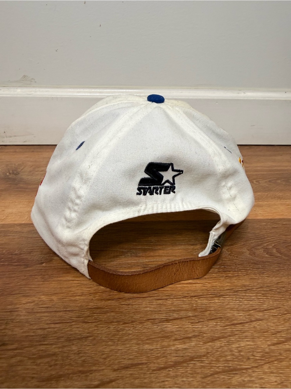 Vintage U.S. Olympic Team Equestrian White & Blue Hat - Picture 5 of 5